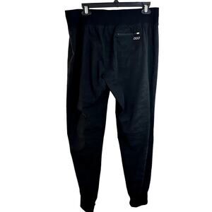 Lorna Jane Flashy Full Length Jogger Pant Womens Size Large Black Pixel Camo